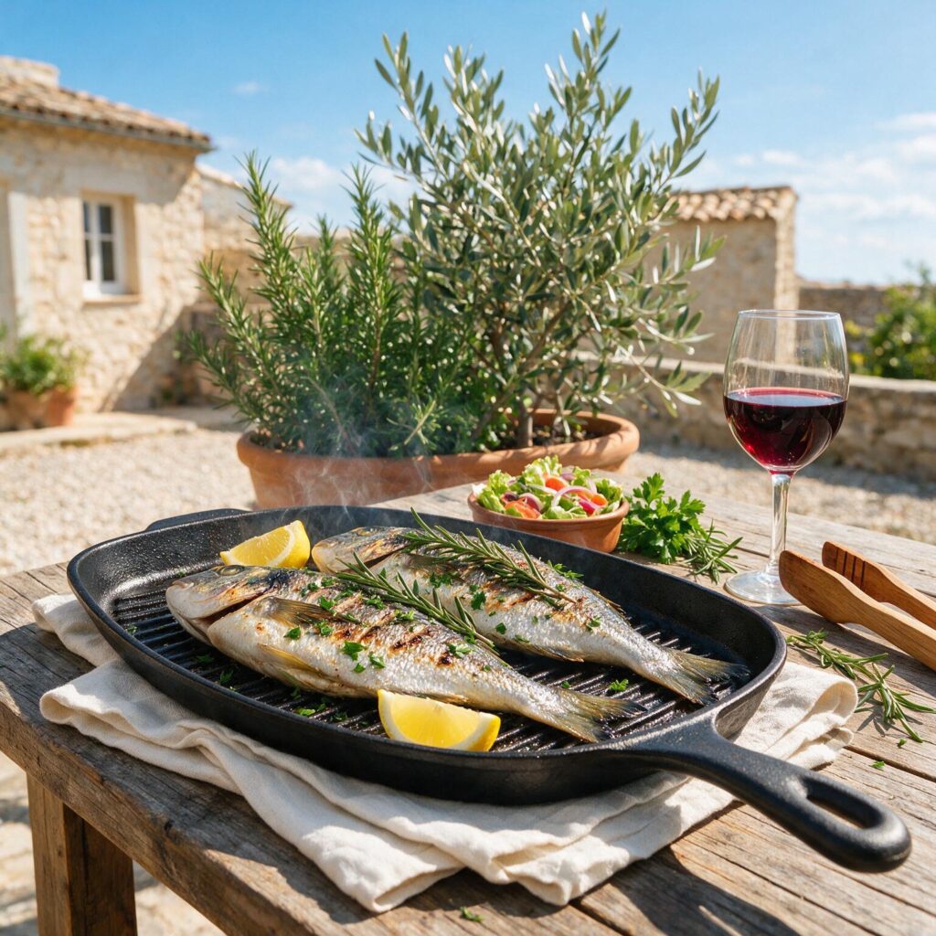 Pescados frescos ideales para preparar recetas de pescado a la plancha